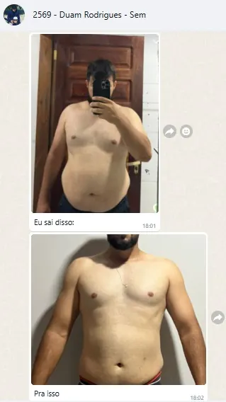 Registro de evolução compartilhado por aluno 7
