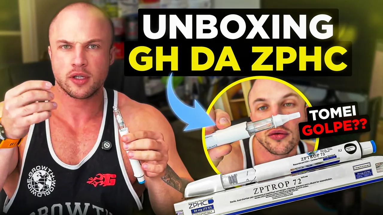 Capa de Unboxing GH ZPHC