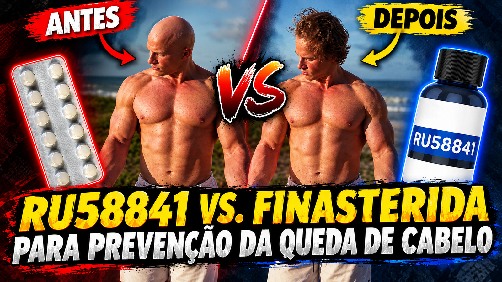 RU58841 vs. Finasterida para Queda de Cabelo: Qual é a Melhor Opção? | Gabriel Tejada