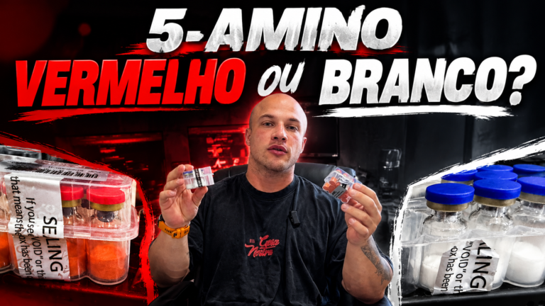 Capa de 5-AMINO VERMELHO OU BRANCO
