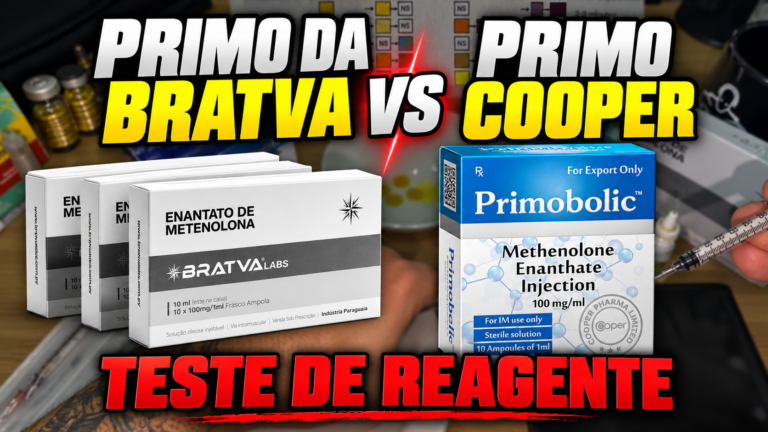 Capa de COOPER X BRATVA - TESTE COM REAGENTE